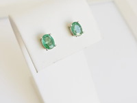 Earrings emerald - afbeelding 4 van  6