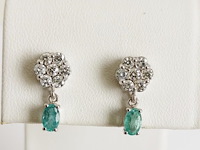 Earrings emerald - afbeelding 1 van  6