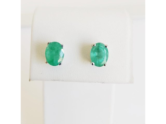 Earrings emerald - afbeelding 1 van  6