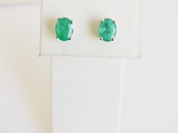 Earrings emerald - afbeelding 2 van  6