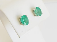 Earrings emerald - afbeelding 3 van  6