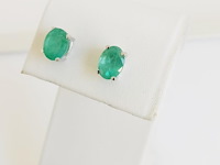 Earrings emerald - afbeelding 4 van  6