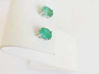 Earrings emerald - afbeelding 5 van  6