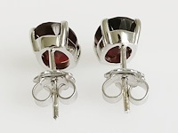 Earrings garnet - afbeelding 4 van  5
