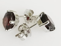 Earrings garnet - afbeelding 5 van  5