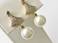 Earrings pearl - afbeelding 3 van  6