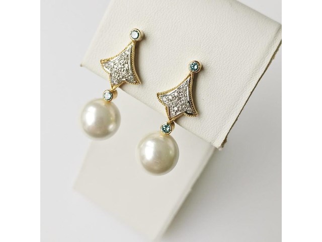 Earrings pearl - afbeelding 4 van  6