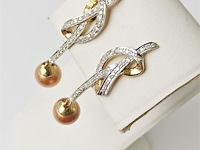 Earrings pearl - afbeelding 2 van  6