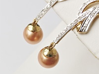Earrings pearl - afbeelding 3 van  6