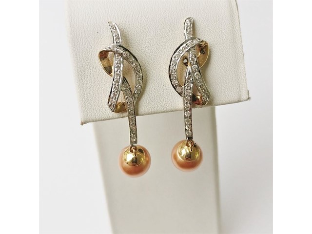 Earrings pearl - afbeelding 4 van  6