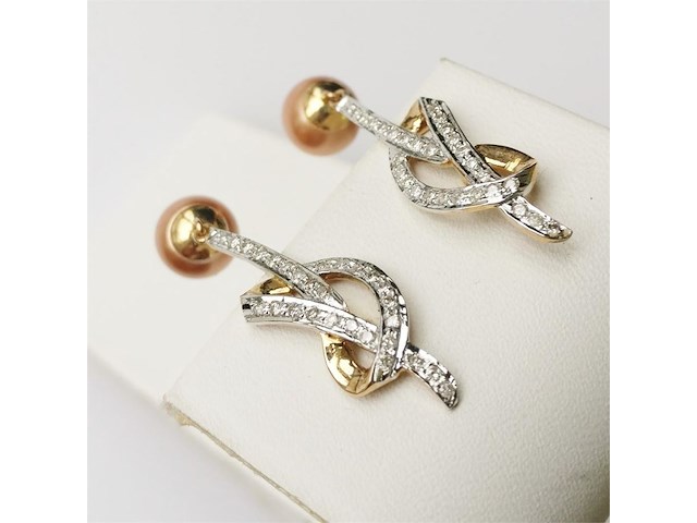 Earrings pearl - afbeelding 5 van  6