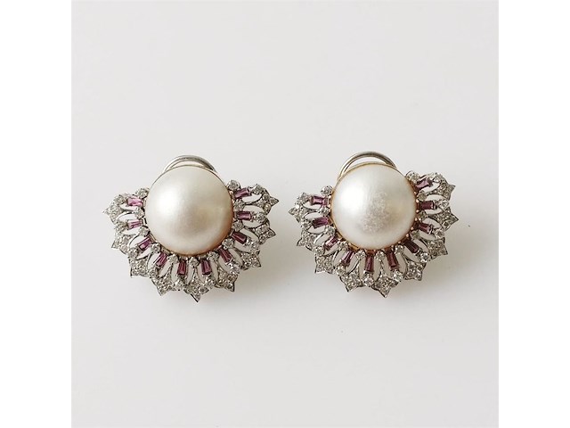 Earrings pearl - afbeelding 1 van  6