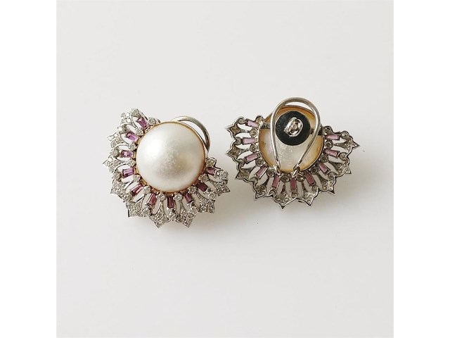 Earrings pearl - afbeelding 5 van  6