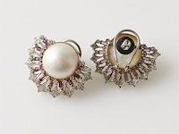 Earrings pearl - afbeelding 5 van  6