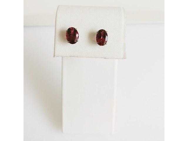 Earrings rubellite - afbeelding 2 van  6