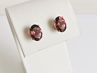Earrings rubellite - afbeelding 4 van  7