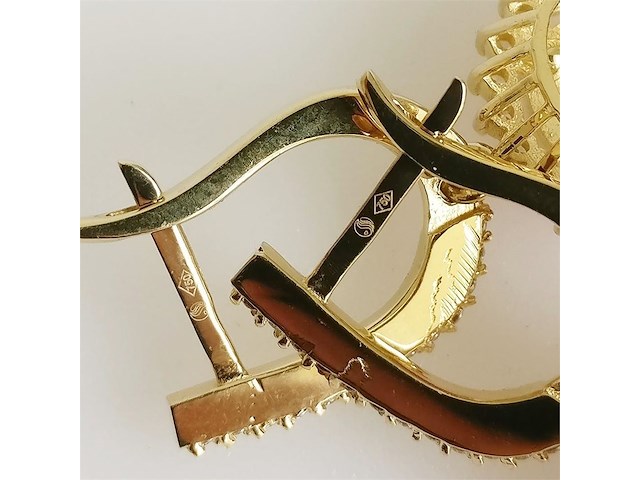 Earrings ruby - afbeelding 6 van  7