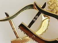 Earrings ruby - afbeelding 6 van  7