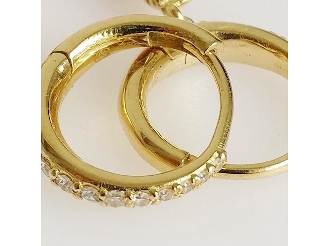 Earrings ruby - afbeelding 6 van  6