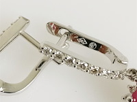 Earrings ruby - afbeelding 3 van  4