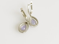 Earrings tanzanite - afbeelding 4 van  5