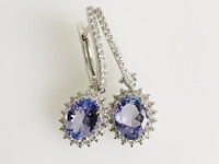 Earrings tanzanite - afbeelding 2 van  7