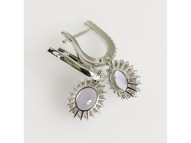 Earrings tanzanite - afbeelding 5 van  7