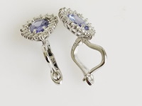Earrings tanzanite - afbeelding 5 van  7