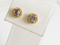 Earrings tanzanite - afbeelding 4 van  6