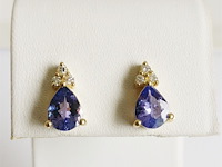 Earrings tanzanite - afbeelding 1 van  6