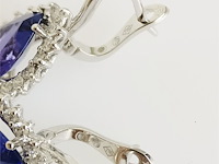 Earrings tanzanite - afbeelding 5 van  6