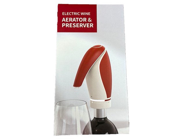 Easy elektrische wijndispencer - red - afbeelding 1 van  1