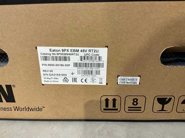 Eaton 9px ebm 48v rt2u computer extended battery + expansion pack - afbeelding 8 van  8