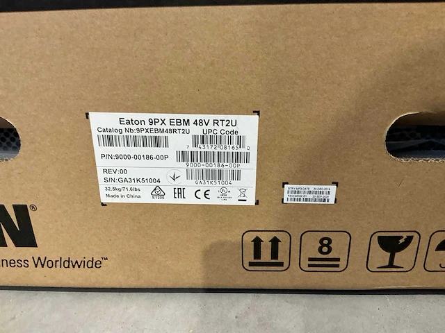 Eaton 9px ebm 48v rt2u computer extended battery + expansion pack - afbeelding 8 van  8