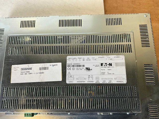 Eaton xvs-460-15mpi-1-10 touch panel - afbeelding 4 van  5