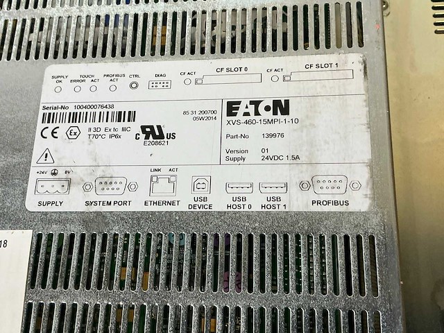 Eaton xvs-460-15mpi-1-10 touch panel - afbeelding 5 van  5