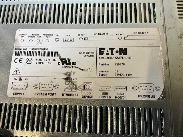 Eaton xvs-460-15mpi-1-10 touch panel - afbeelding 5 van  5