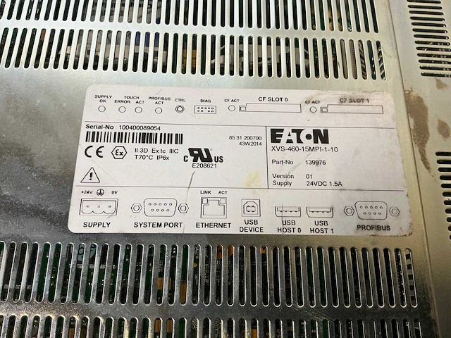 Eaton xvs-460-15mpi-1-10 touch panel - afbeelding 5 van  5
