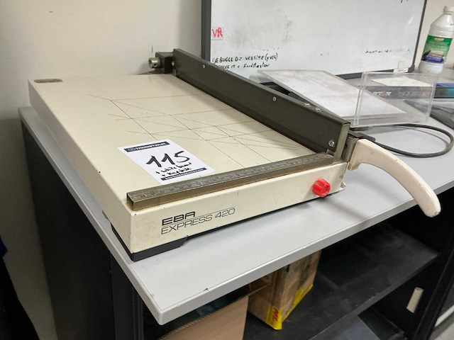 Eba express 420 manuele papiersnijder - afbeelding 2 van  4