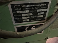 Ebm kdp 109s kantenlijmmachines - afbeelding 5 van  5