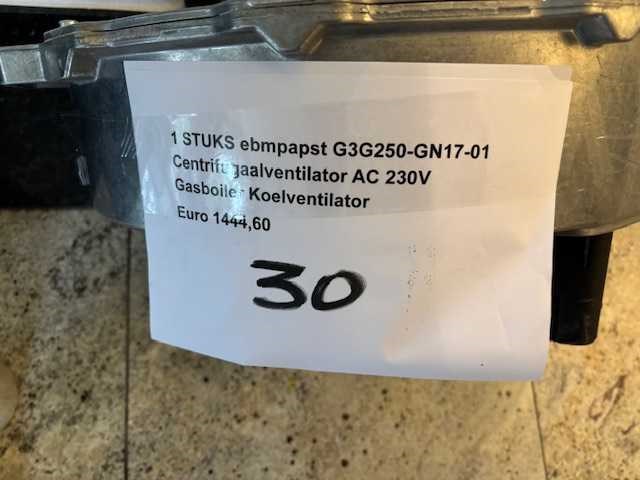 Ebm papst - ebm papst g3g250-gn17-01 centrifugaalventilator - afbeelding 4 van  4