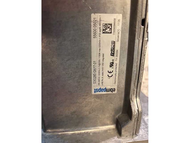Ebm papst - g3g250-gn17-01 - koelventilator - installatiekraan - afbeelding 4 van  4