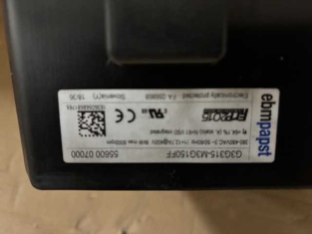 Ebmpapst - g3g315-m3g150ff - centrifugaal ventilator - afbeelding 3 van  4