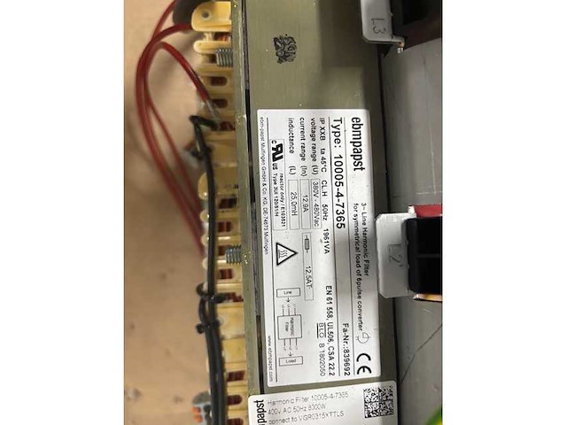 Ebmpapst vgr0315xttls - doos ebmpapst centrifugaal ventilator met besturing - afbeelding 2 van  10