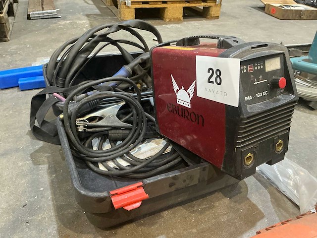 Eburon mma-160 dc elektrode lasapparaat - afbeelding 1 van  6