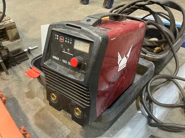 Eburon mma-160 dc elektrode lasapparaat - afbeelding 2 van  6