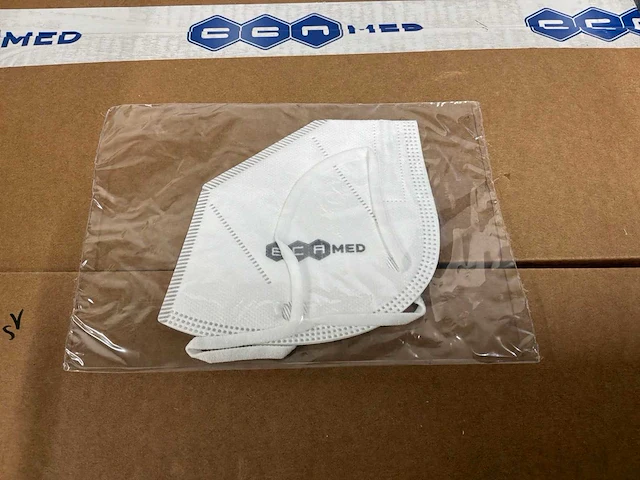 Ecamed ffp2 mondmasker (30000x) - afbeelding 1 van  3
