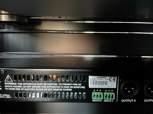 Ecler alma 26 eind versterker-digitale processor - afbeelding 1 van  2