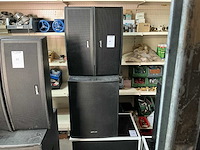 Ecler dacord 2081 bk en uma sb 118i speaker box (3x) - afbeelding 1 van  4