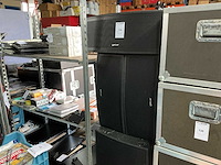 Ecler dacord 2081 bk en uma sb 118i speaker box (4x)